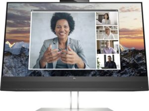HP E24m G4 23,8" | 1920x1080 FHD IPS | 5ms | 99% sRGB | USB-C met 65W Power Delivery | 5MP Pop-up Webcam | Stereo Speakers | Microfoon | Monitor